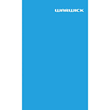 Warwick Notebook Fluoro Blue 3B1 32 Leaf Spiral Ruled 7mm 165x100mm